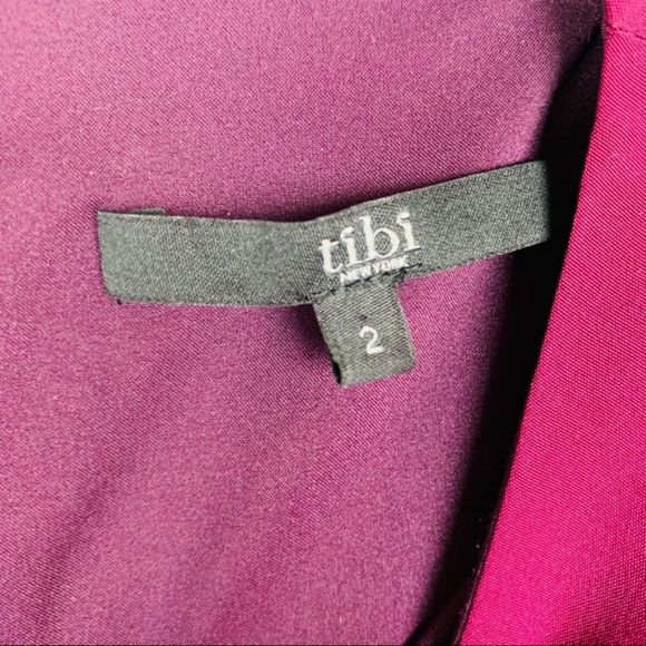 Tibi Silk Layered Shift Dress Size 2 - Picture 5 of 8
